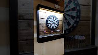 Custom Dartboard Cabinet [upl. by Solokin]