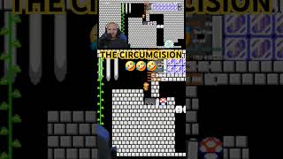 THE CIRCUMCISION🤣🤣🤣 gaming nintendo funnyshorts youtubeshorts trending supermariomaker2 [upl. by Ygief]