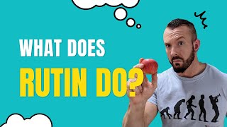 WHAT DOES RUTIN DO The HEALTH BENEFITS OF RUTIN Supplements [upl. by Agiaf503]