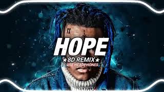 XXXTentacion Hope8D remix viral xxxtentacion [upl. by Nerahs]