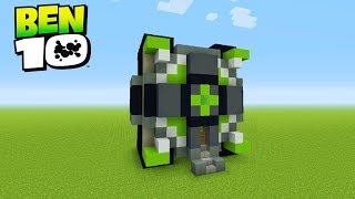 Minecraft Tutorial How To Make A Omnitrix House quotBen 10 Omnitrix In Minecraftquot [upl. by Jorin]