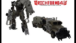 DOTM Voyager Megatron Instruction video [upl. by Trefler]