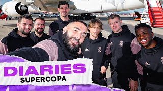 How the Real Madrid players travelled to Saudi Arabia  Spanish Super Cup [upl. by Jesher]