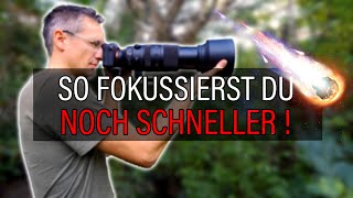 Schneller fokussieren 📸💨 Kamera und Objektiv Einstellungen [upl. by Einoj]