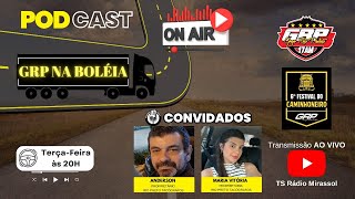 NA BOLÉIA COM GRP  Anderson e Maria Vitória Rio Preto Tacógrafos  26  10092024 [upl. by Idolah]