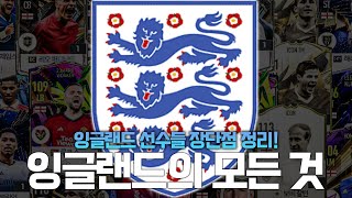 잉글랜드 스쿼드 짜기 전에 꼭 확인하세요 FC온라인 [upl. by Dnaltroc240]