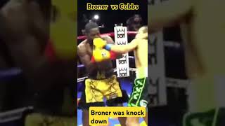 Broner vs Cobbs  Knockdown everyone knockoutpower ko boxingmatch boxing fypシ゚ [upl. by Aniled587]