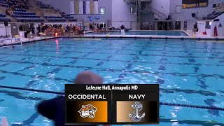 Highlights Navy Water Polo vs Occidental 9824 [upl. by Ycnahc946]