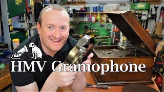 HMV Gramophone Repair [upl. by Enaelem]