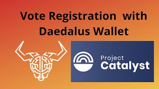 Tutorial Vote registration with Daedalus Wallet [upl. by Tamberg309]