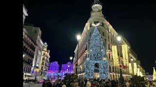 Luces de Navidad en Madrid 2023 [upl. by Arri]