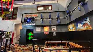 Lasertron Laser Tag Full Game  Triple Play Family Fun Center  Hayden Idaho [upl. by Gobert354]