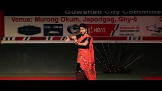 Mising dance by Manisha Doley kangkin keban guwahati2019 [upl. by Kelila]