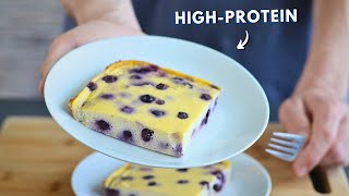 The easiest HIGHPROTEIN DESSERT you can whip up in 5 minutes [upl. by Xenos244]