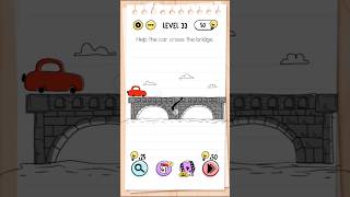 Help The Car Cross The Bridge Level 33 [upl. by Eiramllij588]