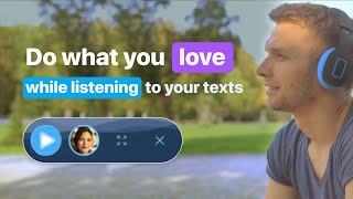 Do what you love while listening to your texts  Readvox [upl. by Tye]