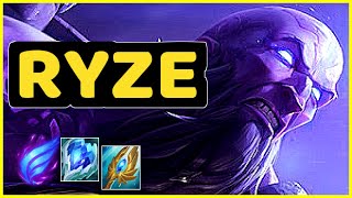 Hashinshin went 1104 Ryze Mid vs Lux Full Gameplay Diamond 1 [upl. by Rossner]