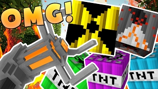 EPIC MODDED TNT WARS NUKE TNT CHEMICAL TNT VOLCANO TNT  MODDED Minigame  JeromeASF [upl. by Nagol]