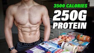 FullDay of Eating 3500 Calories  Best Pre Workout Meal for Muscle Gain [upl. by Dietsche825]