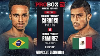 🔴 WBA LIGHTWEIGHT TITLE ON THE LINE LIVE  ProBox TV Presents Contender Series [upl. by Idarb490]