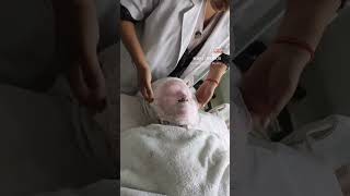 Paraffin wax mask treatment [upl. by Karrie829]