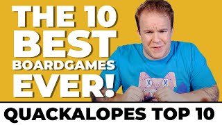 Quackalopes  Top 10 Board Games of All Time [upl. by Ralyt]