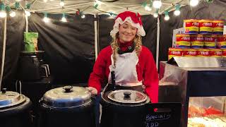 20231207 4 Lovely 7km wander around Christmas Victorian Market StratfordUponAvon UK [upl. by Namor]