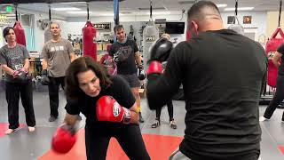 Boxing Basics with Graciela Casillas 52124 [upl. by Adorne398]