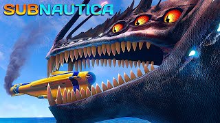 10 GARGANTUAN Leviathans vs 200 CYCLOPS SUBS Subnautica [upl. by Tait]