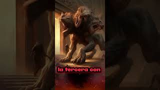 👹 Monstruos Mitológicos el FEROZ CANCERBERO🐕 mitologíagriega mitosgriegos [upl. by Ahsimat]