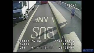 Putney Bridge Jogger Pushes Woman in Front of Bus [upl. by Fred]