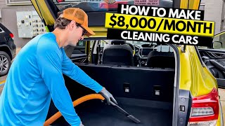 How To Start 8000Month Car Cleaning Business [upl. by Anaitsirc142]