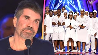 America’s Got Talent Simon Cowell IN TEARS After Emotional Golden Buzzer [upl. by Hennessey]