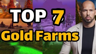 The Best Gold Farm Top 7 gold farm in season of discovery 😱wowclassic [upl. by Ekralc]