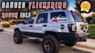 Diagnosing Flickering Gauges amp Rough Idle Easy Fix   Najar Offroad [upl. by Earehc]