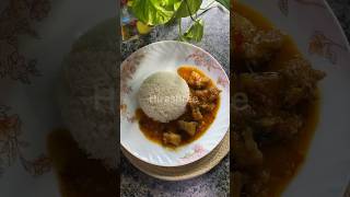 গাহৰী🍛ভাত shortsfeed shortsvideo assamese food [upl. by Norraa125]