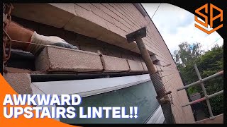 AWKWARD UPSTAIRS LINTEL REPLACEMENT [upl. by Leonore]