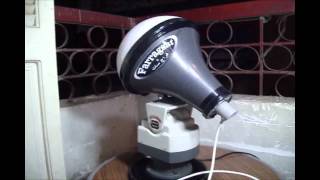 Lens Horn Satellite antenna  New Manual Tracking antenna  By Farragsat  2011 [upl. by Adnawuj]