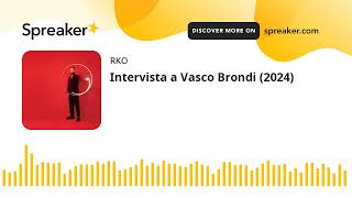 Intervista a Vasco Brondi 2024 [upl. by Ruhtracam]