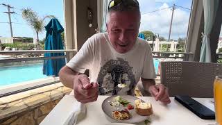 Breakfast at Denny’s Inn Kalamaki Greece 🇬🇷 food review foodie foodlover travel breakfast [upl. by Adiasteb]