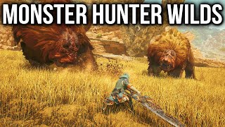 Monster Hunter Wilds Gameplay Reveal amp New Trailer Monster Hunter 6 [upl. by Margherita]