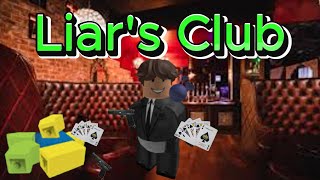 Roblox Liars Club [upl. by Esirehc]