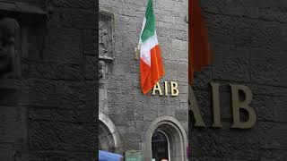 I surprisingly saw Irish flag in front of an Irish Bank [upl. by Henrieta]