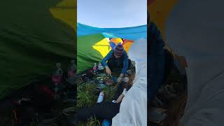 Summit camping  Mt MugongLa Union Philippines hiking naturelovers campinglife [upl. by Nolyk]