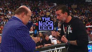 NoDQ Review 298 Thoughts on CM Punks return to WWE thus far future of Paul Heyman more [upl. by Anais]