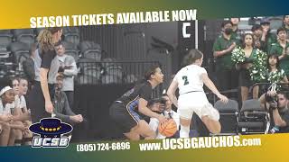 20230919  UCSB Basketball  2023 Season Tickets 2 [upl. by Nnasor]