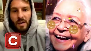 Gignac sorprende a abuelita [upl. by Enitsud564]