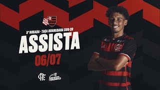 Taça Guanabara Sub20  Bangu x Flamengo AO VIVO  0607 [upl. by Inglebert]