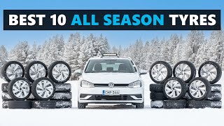 The Best 10 All Season  All Weather Tires for 202223 Tested and Rated [upl. by Eixid903]