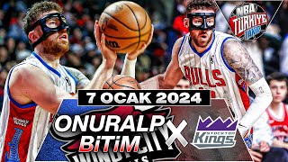 ONURALP BiTiM  🔥Harika Üçlük Performansı  NBA G League  Bulls X Stockton Kings  7 Ocak 2024 [upl. by Ahtilat]